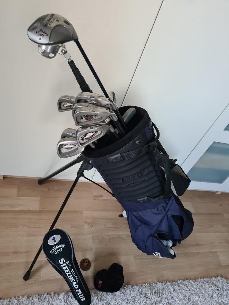 Callaway Big Bertha Steelhead Plus golfset met tas, Sport en Fitness, Golf, Ophalen