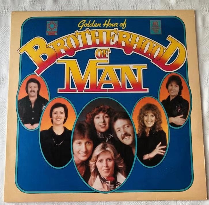 LP Brotherhood of Man Golden Hour of, Cd's en Dvd's, Vinyl | Pop, Ophalen of Verzenden, Zo goed als nieuw, 12 inch