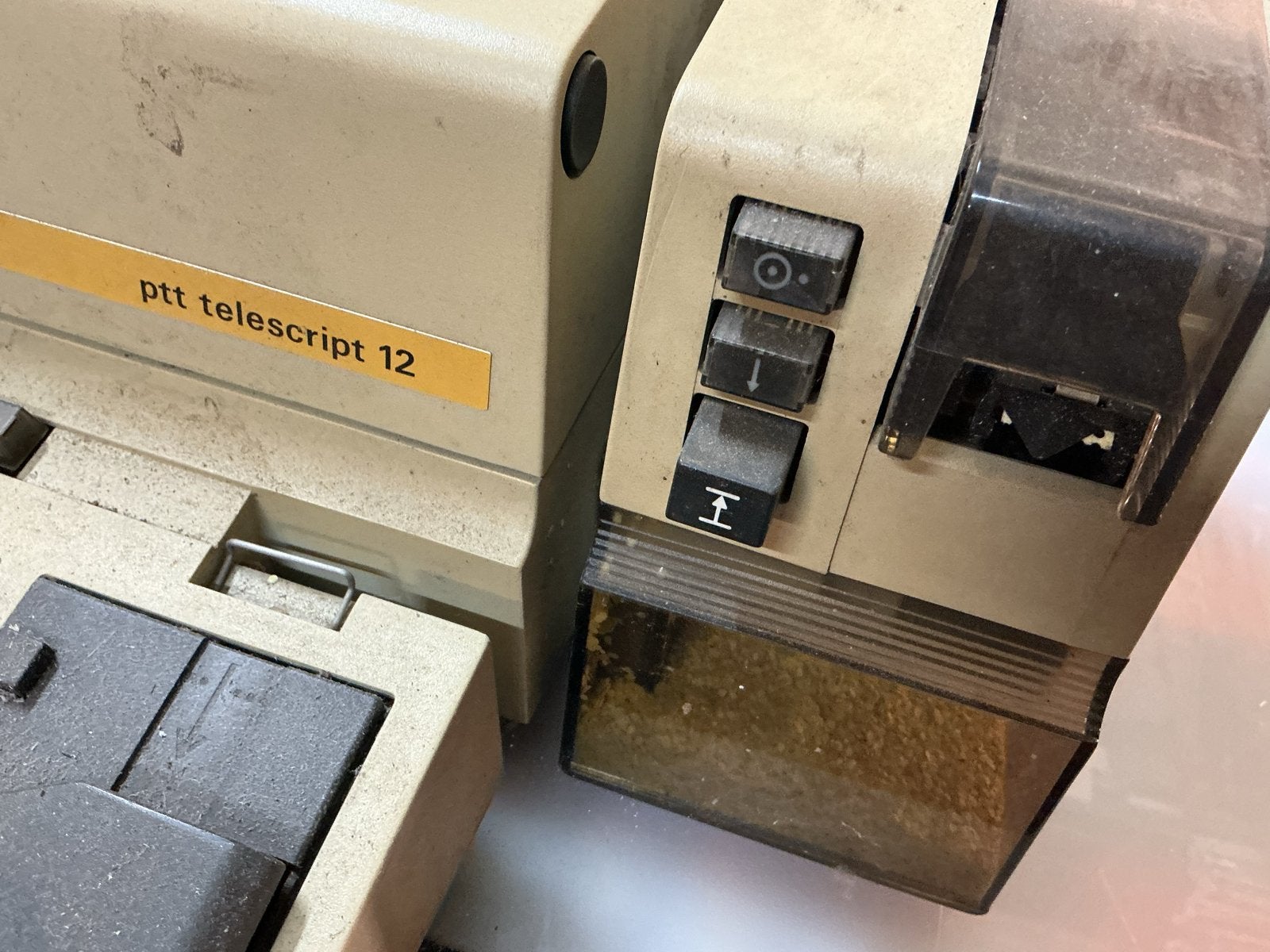 Vintage Siemens PTT Telescript 12 Teletypewriter, Ophalen of Verzenden