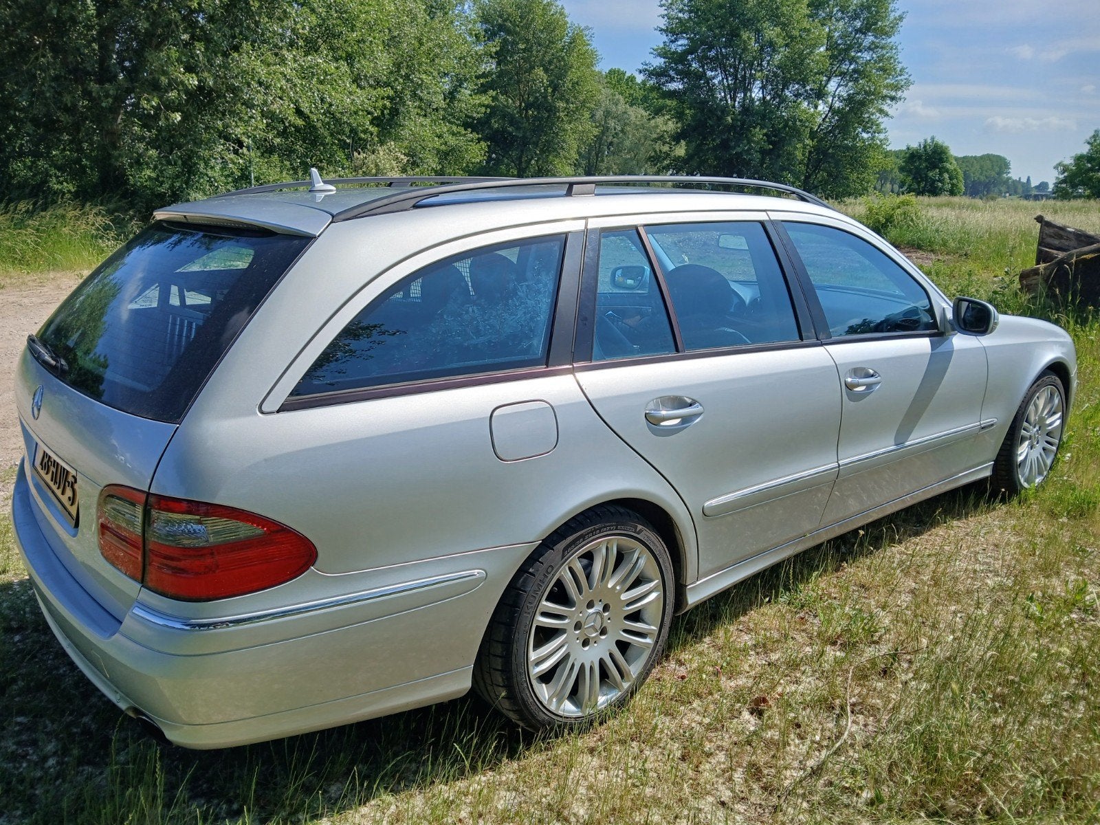 Mercedes-Benz E-Klasse 3.0 CDI E280 Combi AUT 2009 Grijs, Auto's, Mercedes-Benz, Automaat, Achterwielaandrijving, 2987 cc, Stationwagon