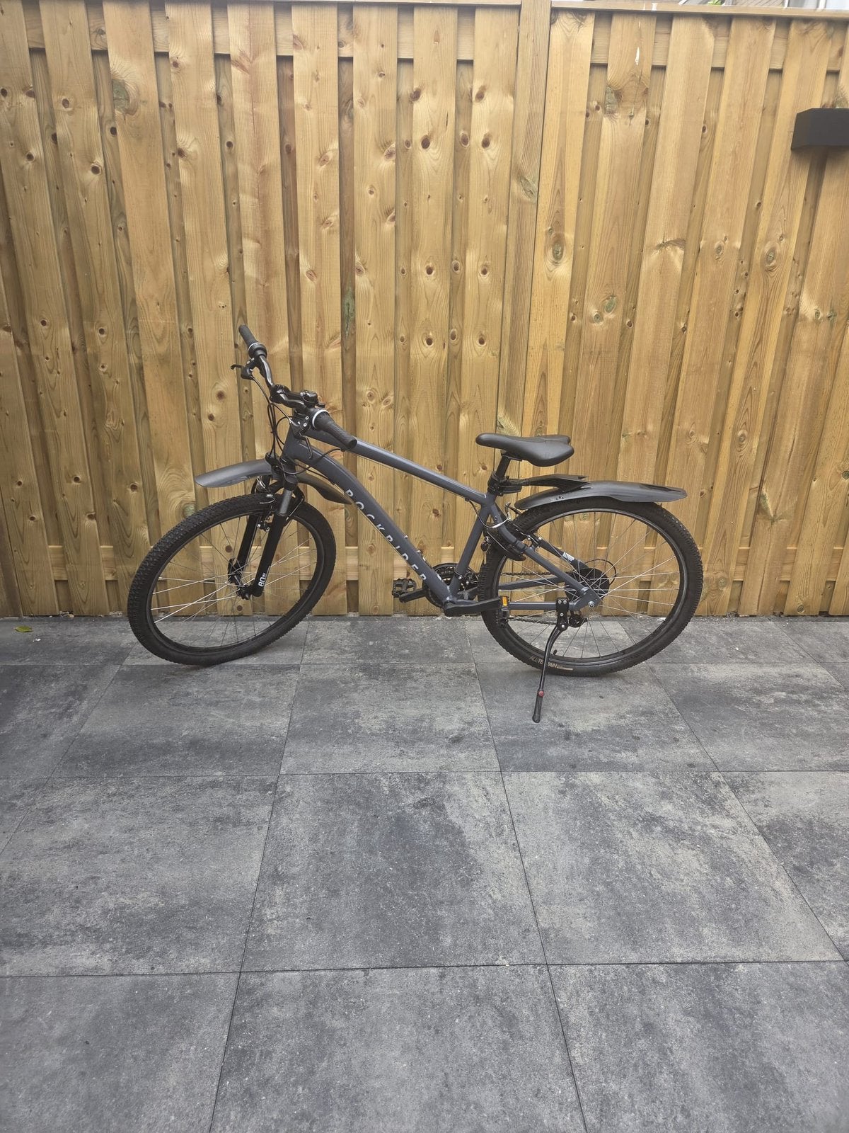 Rockrider moutainbike grijs maat L, Fietsen en Brommers, Fietsen | Crossfietsen en BMX, Zo goed als nieuw, 24 inch of meer, Aluminium