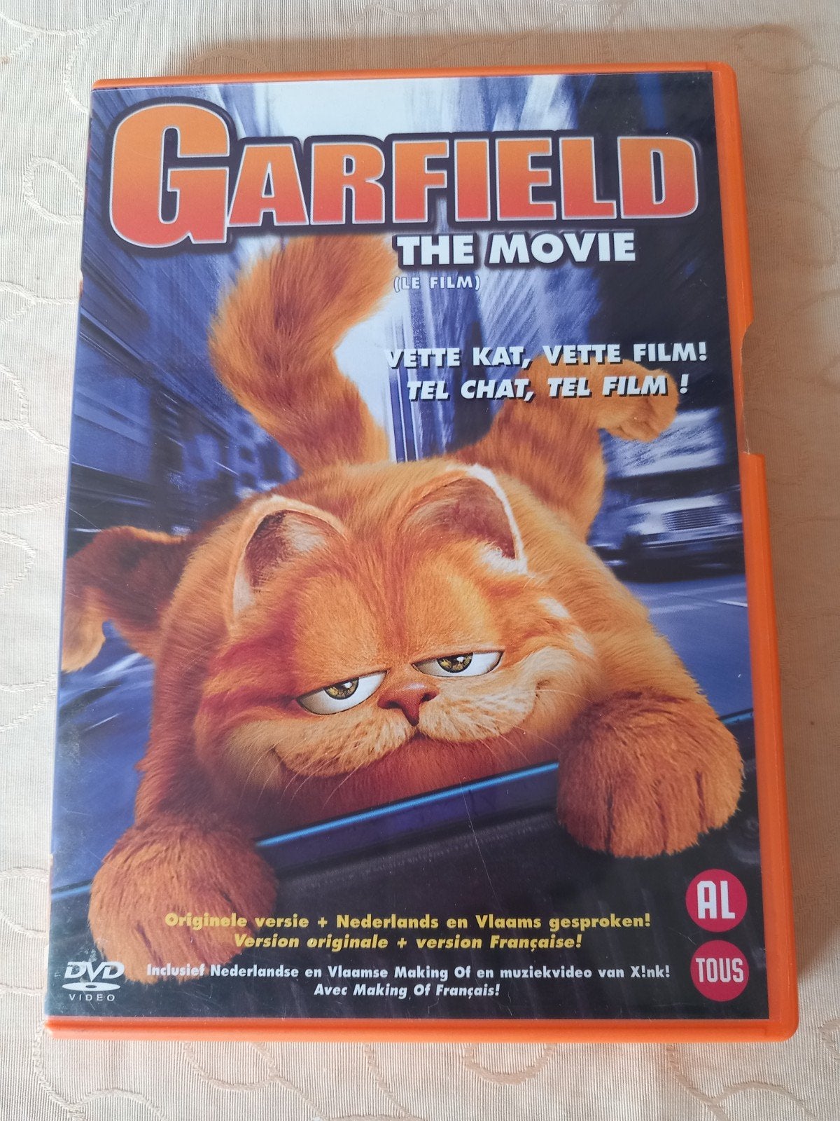 Garfield the movie (Nijmegen oost), Alle leeftijden, Ophalen of Verzenden, Zo goed als nieuw, Dieren