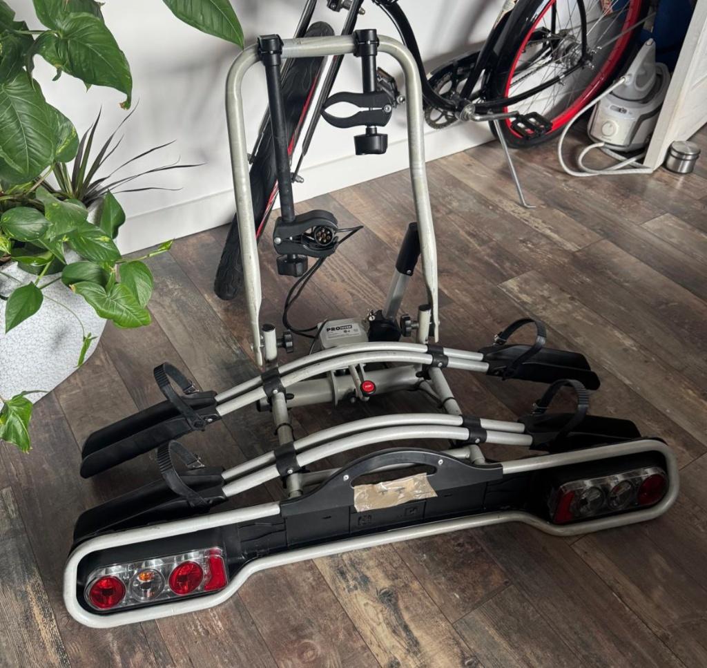 Fietsendrager Pro User 2 e-bike, Auto diversen, Fietsendragers, Gebruikt, Trekhaakdrager, 2 fietsen, Elektrische fiets, Ophalen