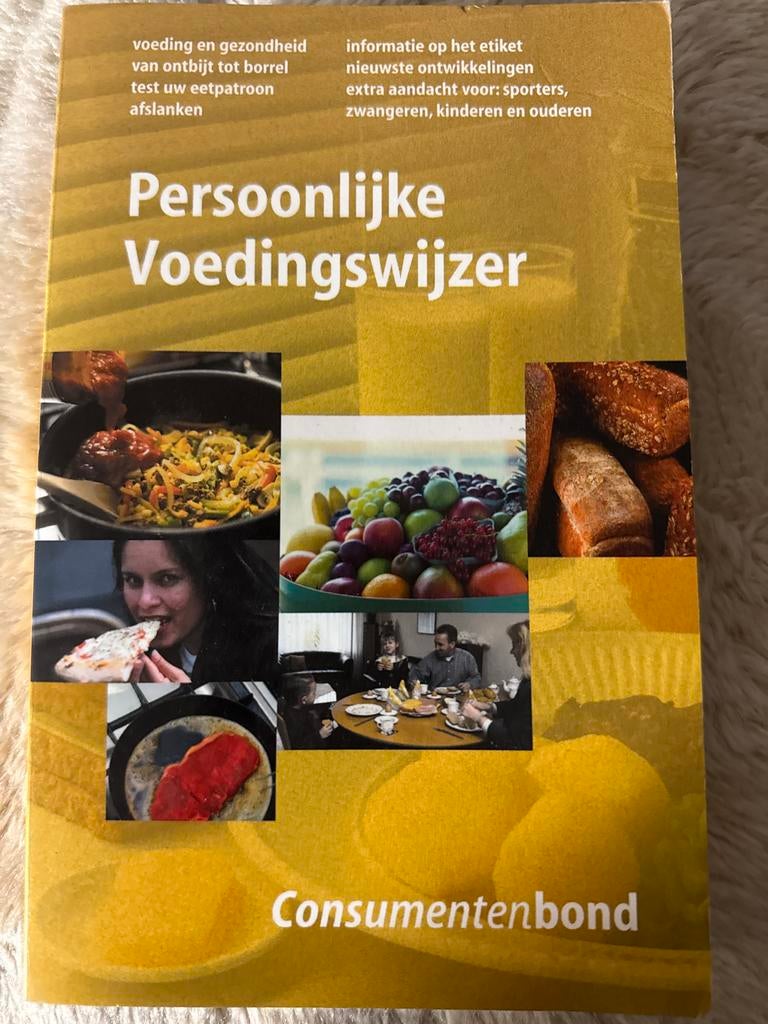 Persoonlijke Voedingswijzer - Consumentenbond, Ophalen of Verzenden, Gelezen, Dieet en Voeding