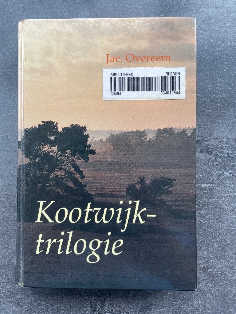 Kootwijktrilogie van Jac. Overeem, Ophalen, Gelezen, Gelderland