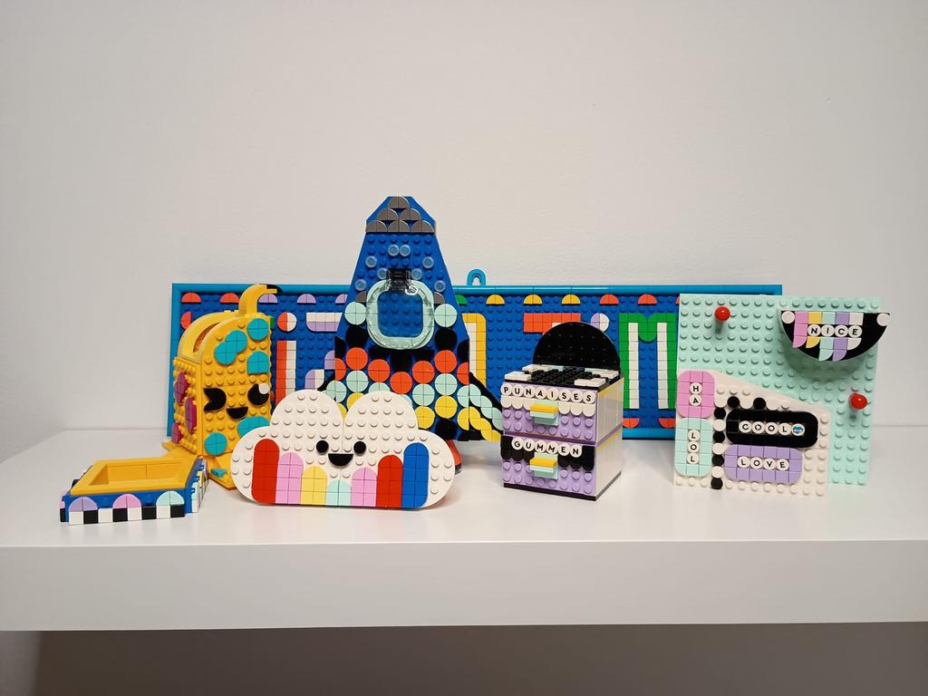 LEGO DOTS! Pennenbakjes, bakjes en decoratie, Inclusief extra onderdelen, Lego, Accessoire, Ophalen of Verzenden