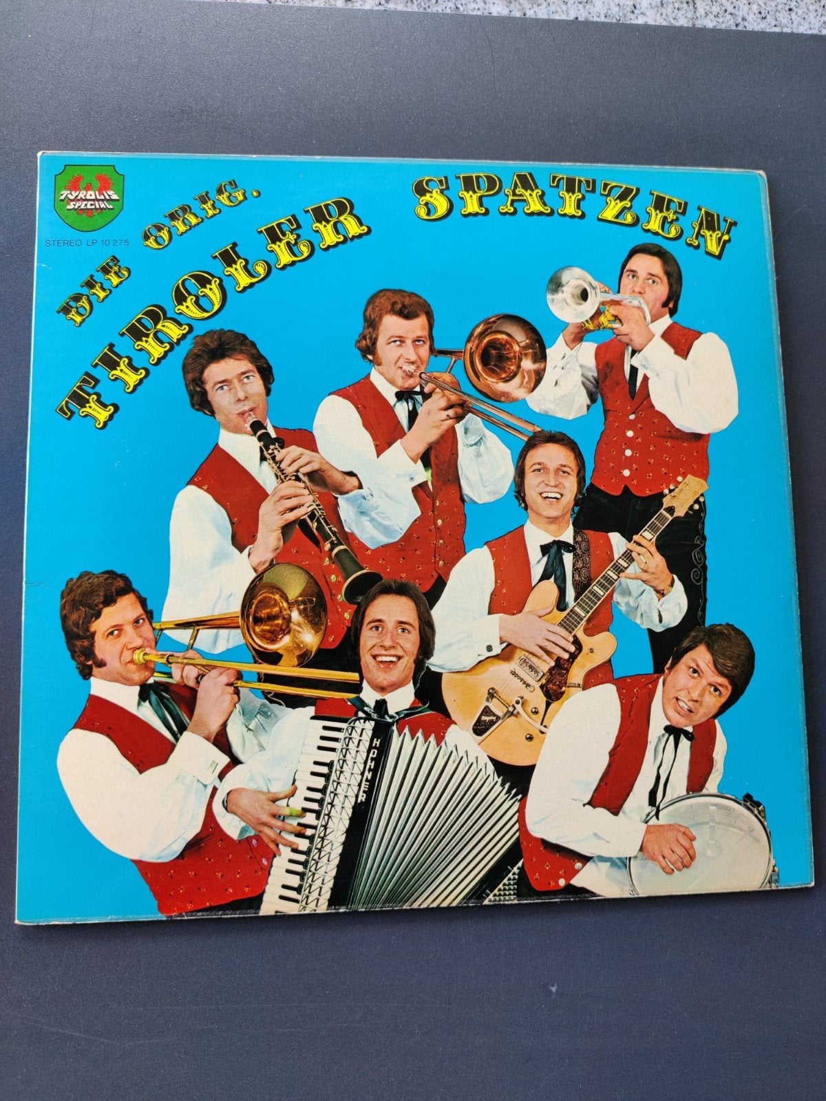 Die Original Tiroler Spatzen / Freunde heute Feiern wir, Ophalen of Verzenden, Zo goed als nieuw, 12 inch, Levenslied of Smartlap