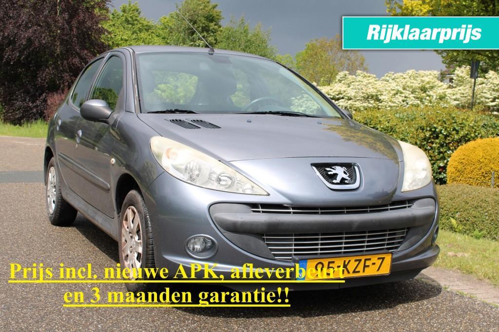 Peugeot 206 + 1.4 75pk Generation ECC/el.pakket/5-deurs, Auto's, Voorwielaandrijving, 4 cilinders, Met garantie (alle), Origineel Nederlands
