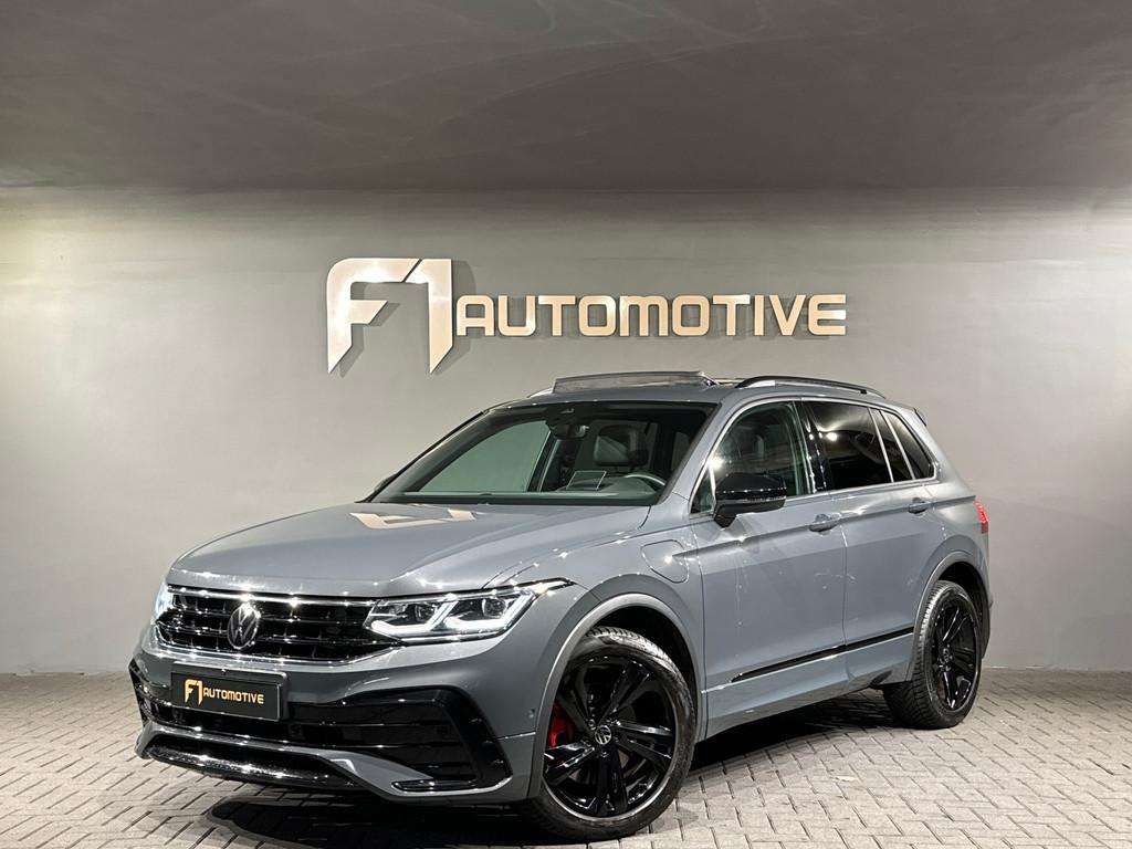 Volkswagen TIGUAN 1.4 TSI eHybrid R-Line Pano|Memory|HuD|BTW, Auto's, 1716 kg, Adaptive Cruise Control, 4 cilinders, Hybride Elektrisch/Benzine