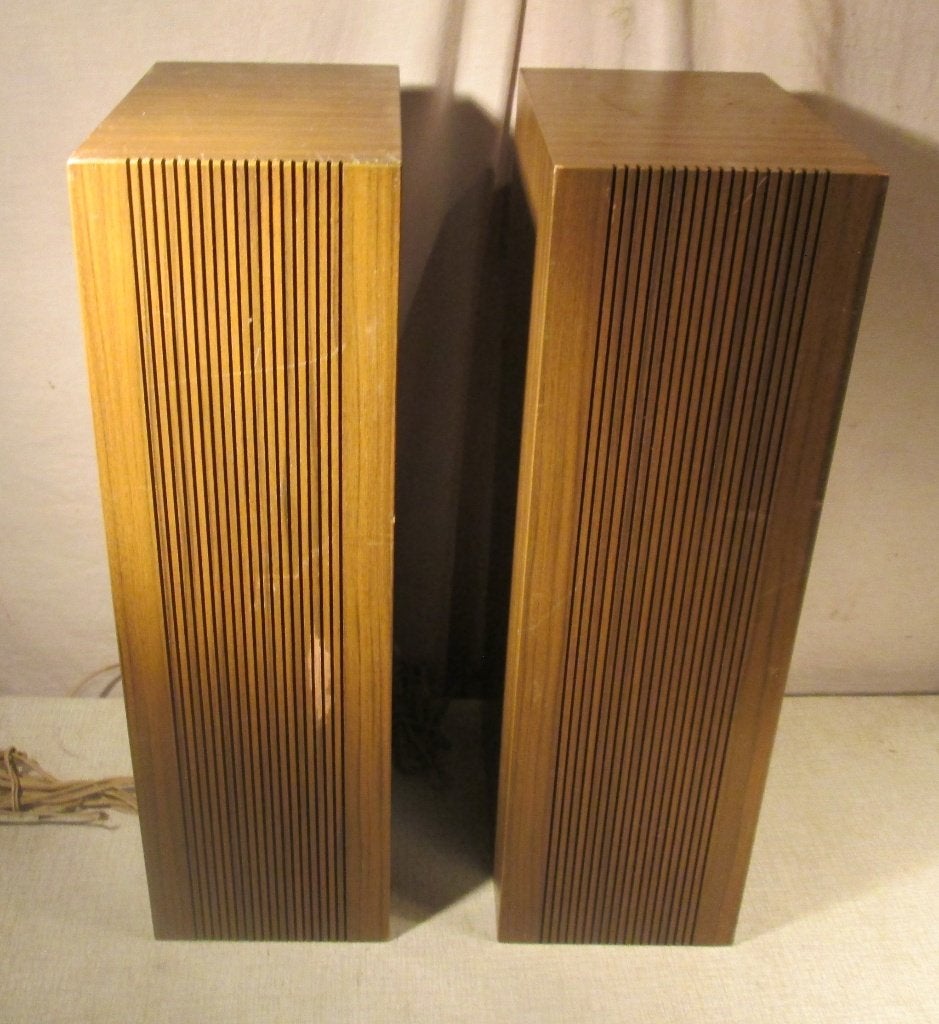 2 Prima Retro Houten Luidsprekers van ITT - 20Watt, Overige merken, Stereo speakers, Ophalen of Verzenden, Zo goed als nieuw