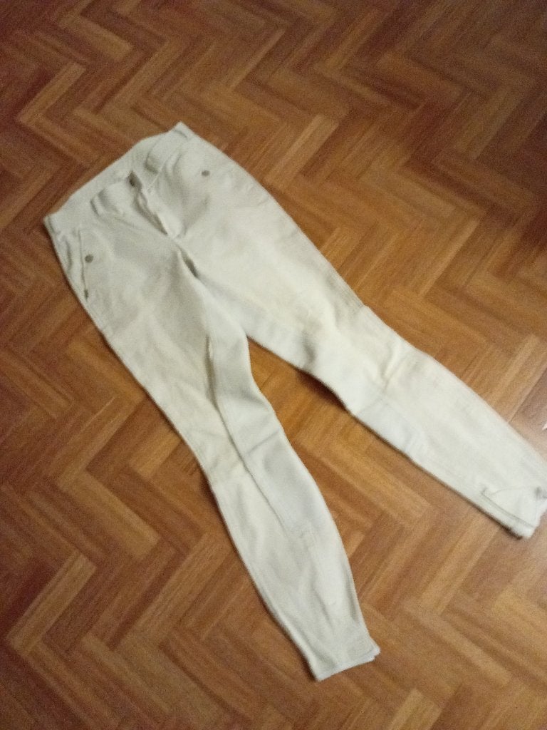 Nieuwe Kleine Paardrijbroek, Ophalen, Dressuur, Nieuw, Wit