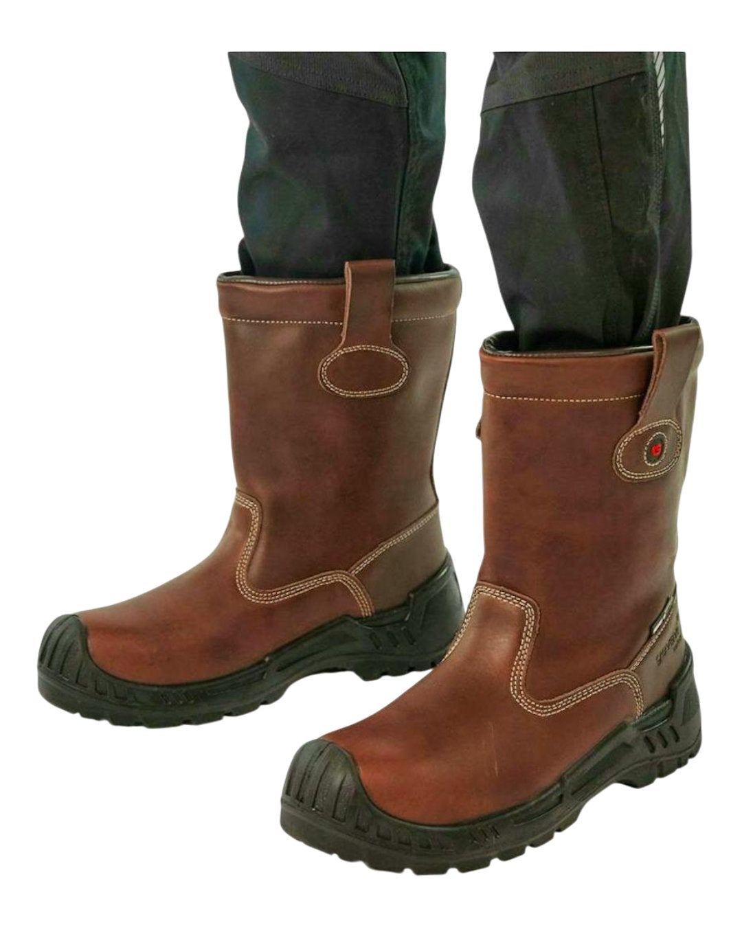 Gevavi Bari GS91 S3 Gevoerde Leren Werklaarzen Bruin, Tuin en Terras, Werkschoenendeal, Marktplaats@werkschoenendeal.nl, Dames