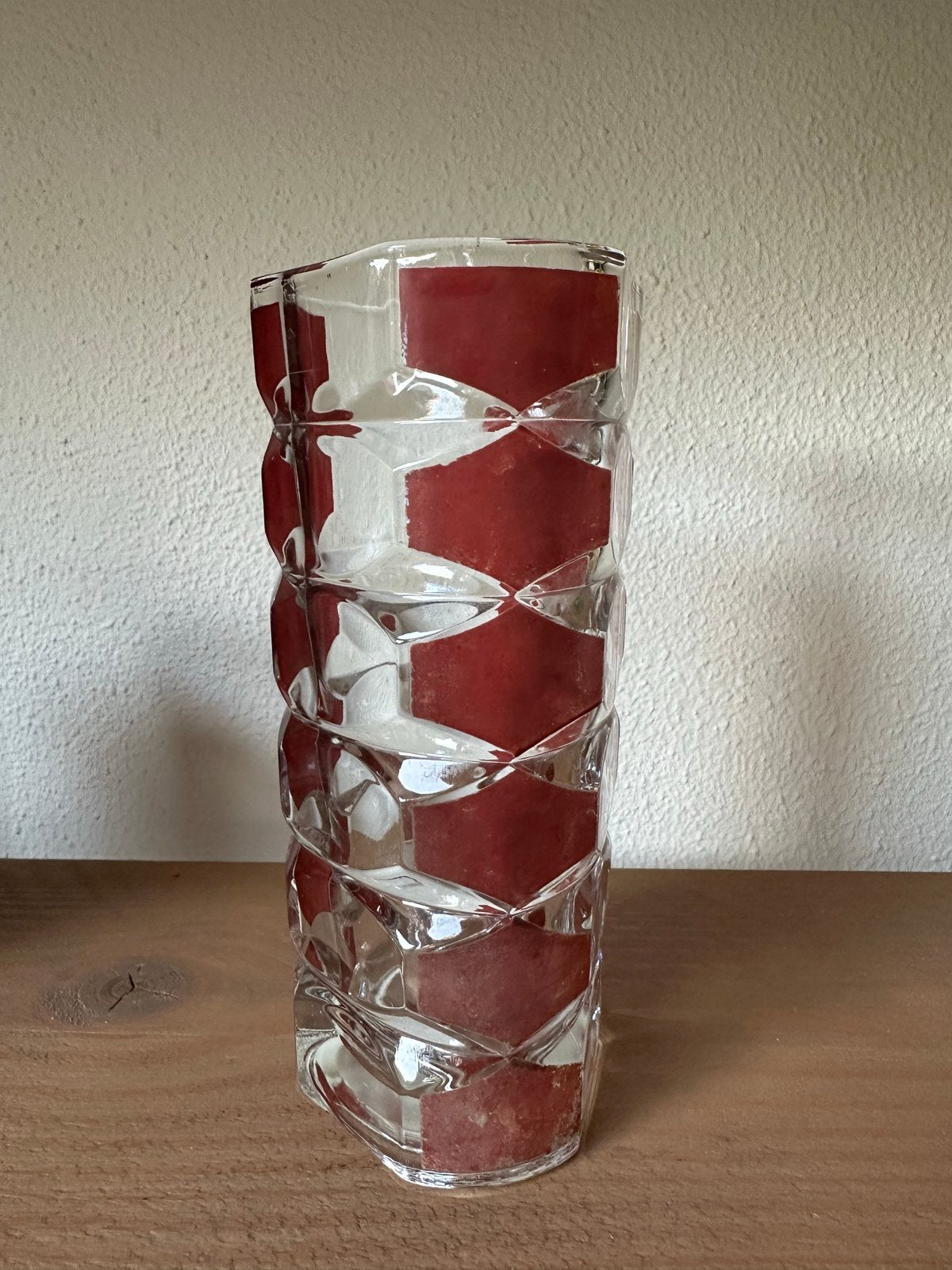 Luminarc. Windsor Rubis vaas, Ophalen of Verzenden