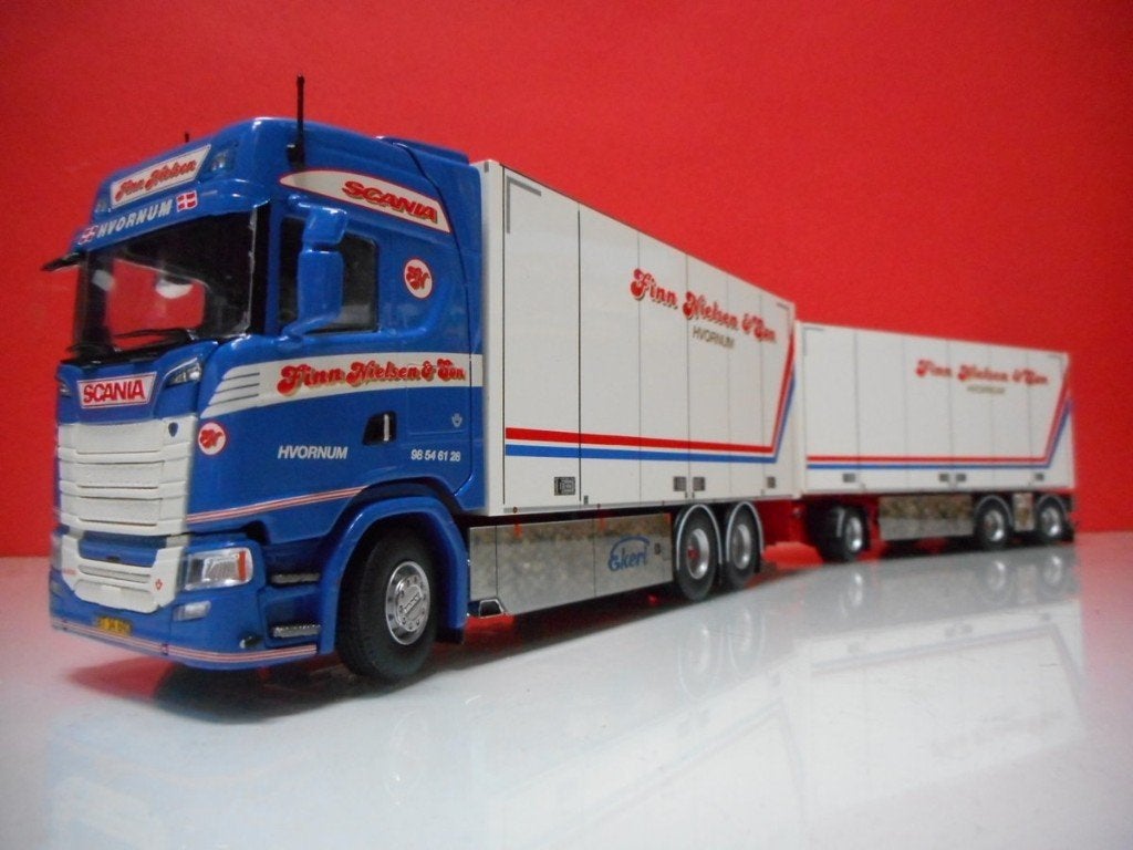 TEKNO SCANIA HIGHLINE FINN NIELSEN & SON, DENEMARKEN  75147, Ophalen of Verzenden, Nieuw, Bus of Vrachtwagen, Tekno