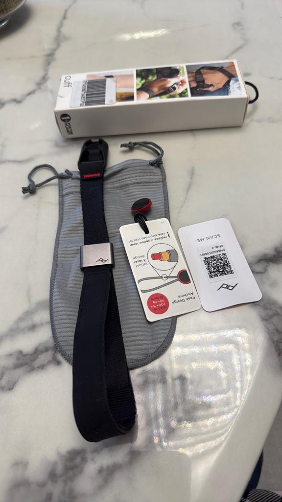 Peak Design - Cuff - Black Quick-connecting camera, Ophalen of Verzenden, Zo goed als nieuw, Overige typen
