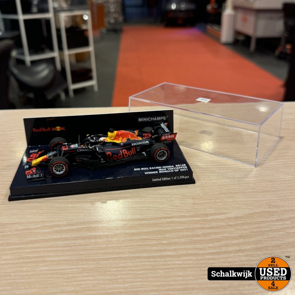 Red Bull Racing Honda RB16B Max Verstappen Winner Monaco GP, Flex Ltd., Gebruikt, https://flex.com/contact-us, Nobelstraat 10, 5807 GA Oostrum