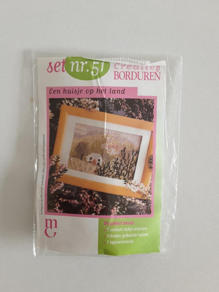 Borduurpakket Creatief borduren., Ophalen of Verzenden, Nieuw, Handborduren, Borduurpakket