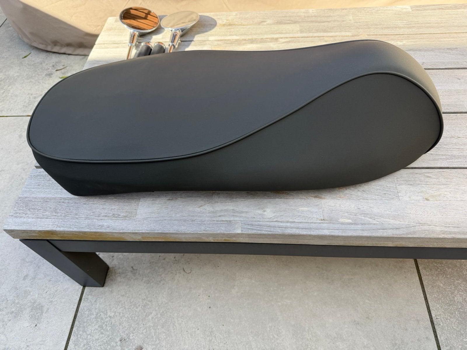 Vespa GTS zadel, spiegels en Zelioni handvatten, Ophalen, Nieuw