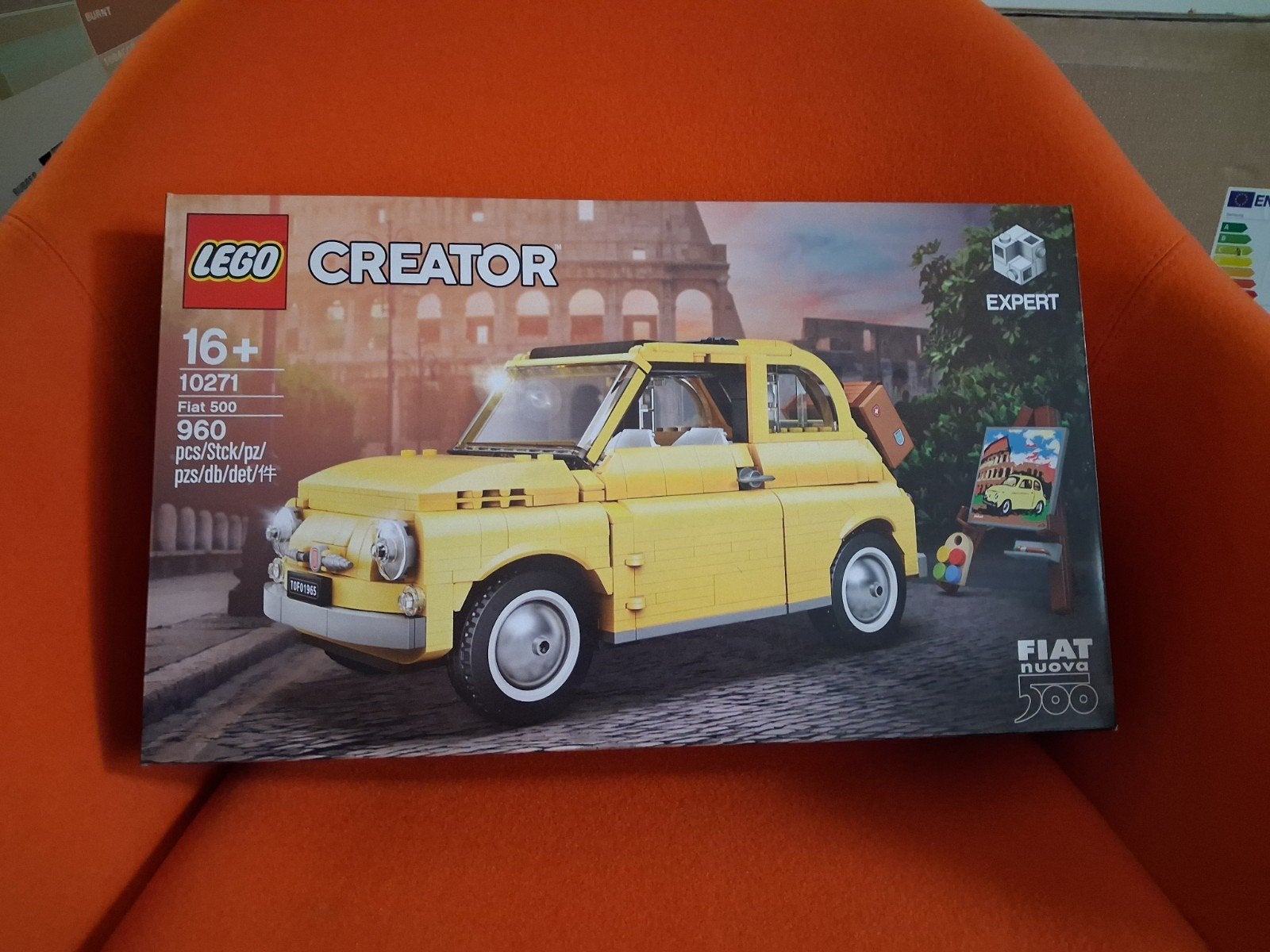 Lego Creator Expert 10271 Fiat 500 - Nieuw en Geseald, Kinderen en Baby's, Lego, Nieuw, Ophalen of Verzenden, Compleet