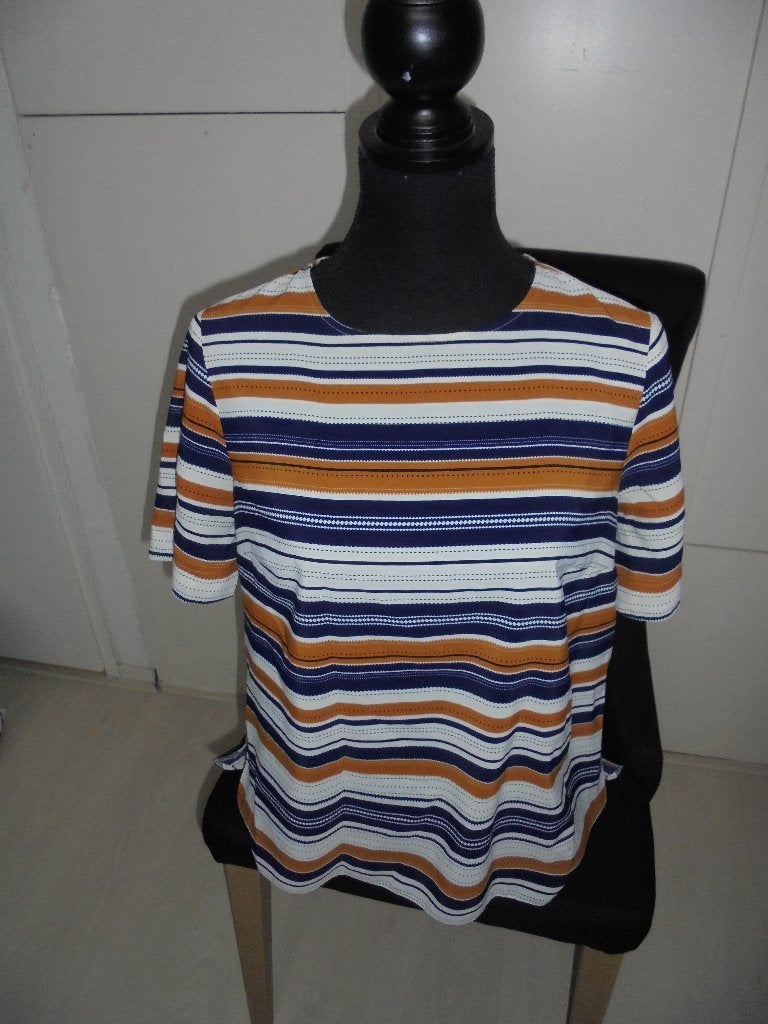 Gestreept shirt Primark maat 42, Kleding | Dames, Maat 42/44 (L), Ophalen of Verzenden, Zo goed als nieuw, Korte mouw