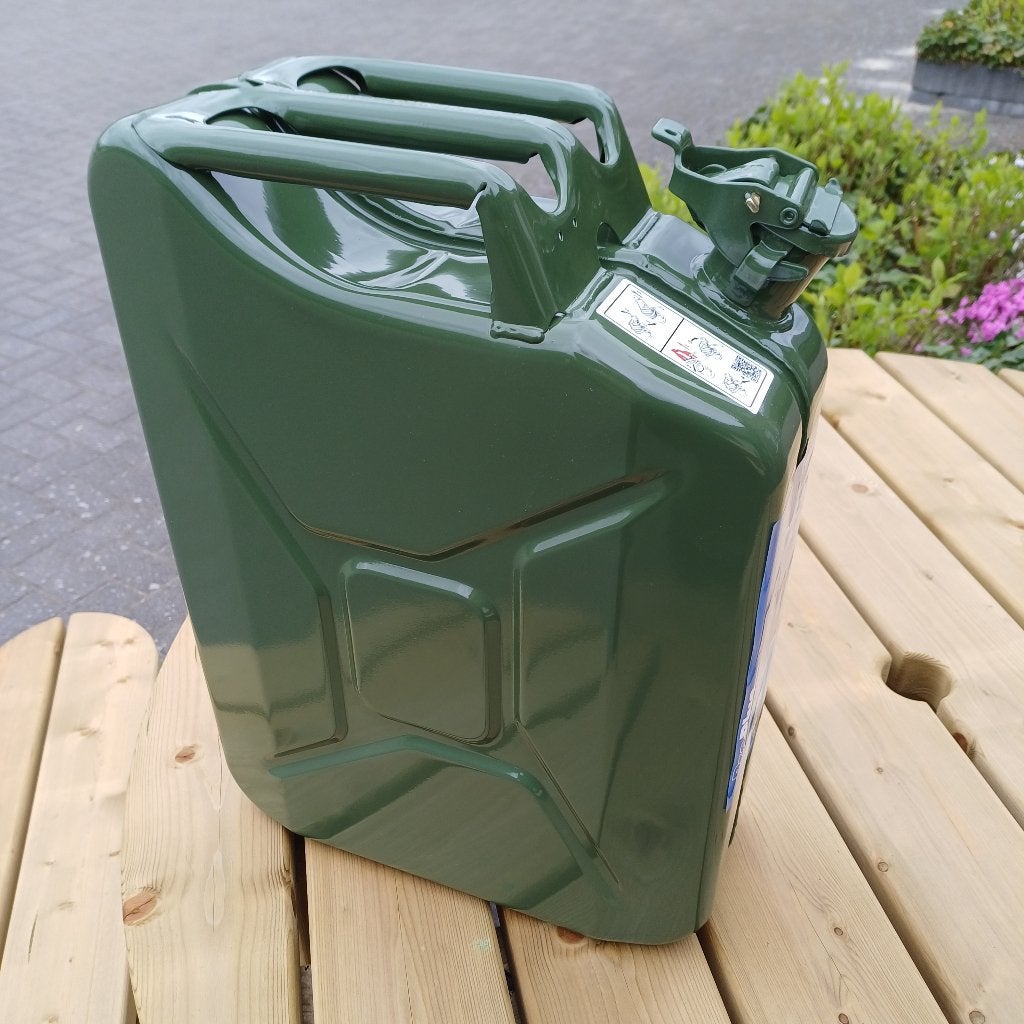 Europese metalen jerrycan magnetische dop 10 l., Auto diversen, Ophalen of Verzenden, Nieuw