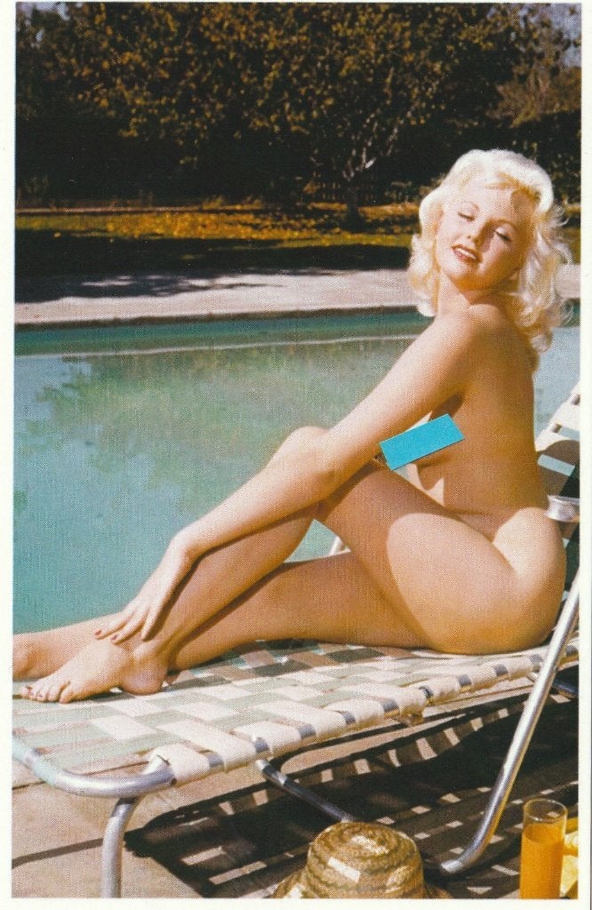 Kaart Pin-Up Pinup - Carol Eden, Verzenden, 1980 tot heden, Ongelopen, Overige thema's