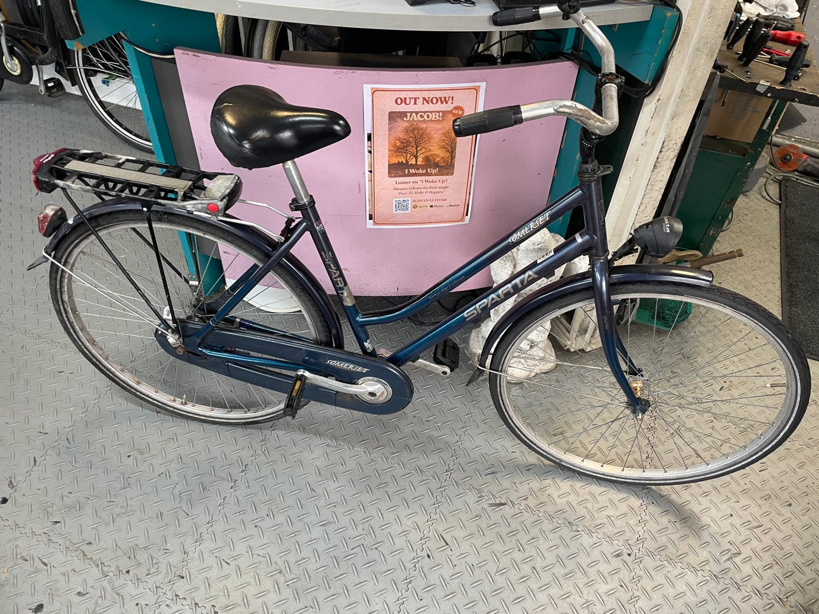 Sparta fiets damesfiets omafiets city bike stadsfiets, Fietsen en Brommers, Fietsen | Dames | Omafietsen, Ophalen, Gebruikt