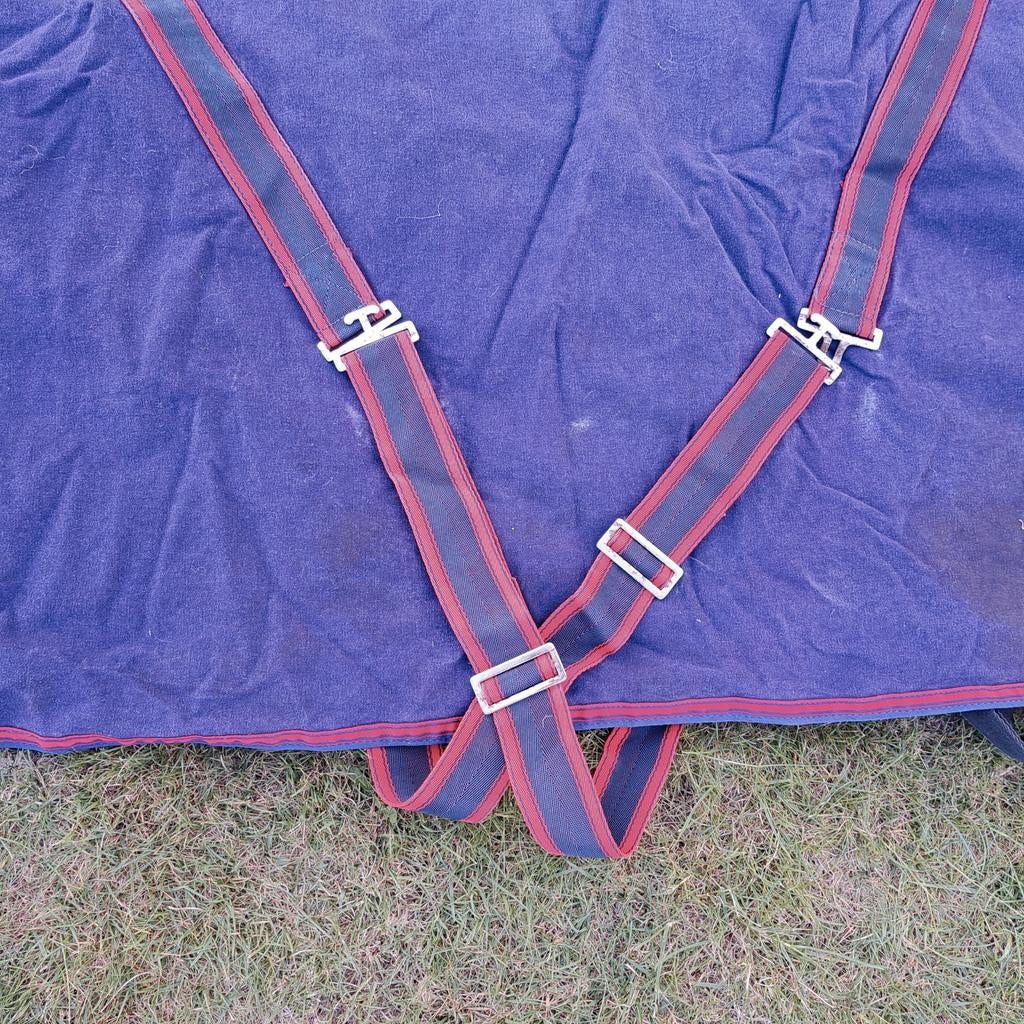 Sterke paardendeken 175, Dieren en Toebehoren, Gebruikt, Overige materialen, Blauw, Deken