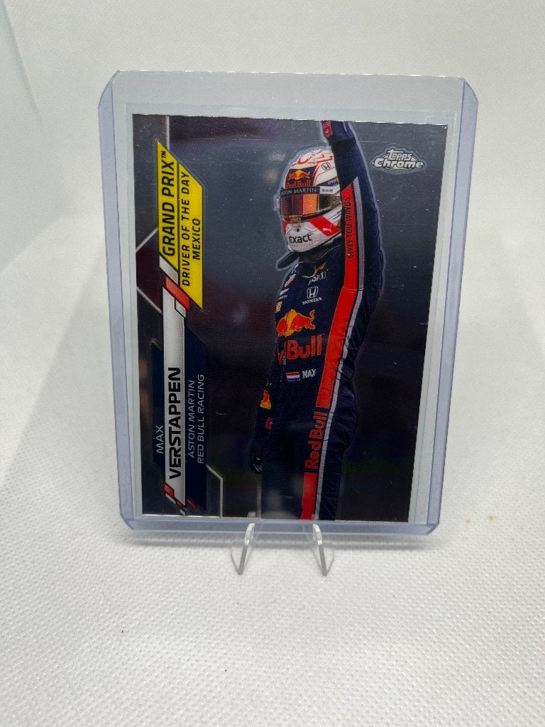 2020 Topps Chrome F1 Max Verstappen Rookie Card #171, Verzenden, Zo goed als nieuw, Formule 1