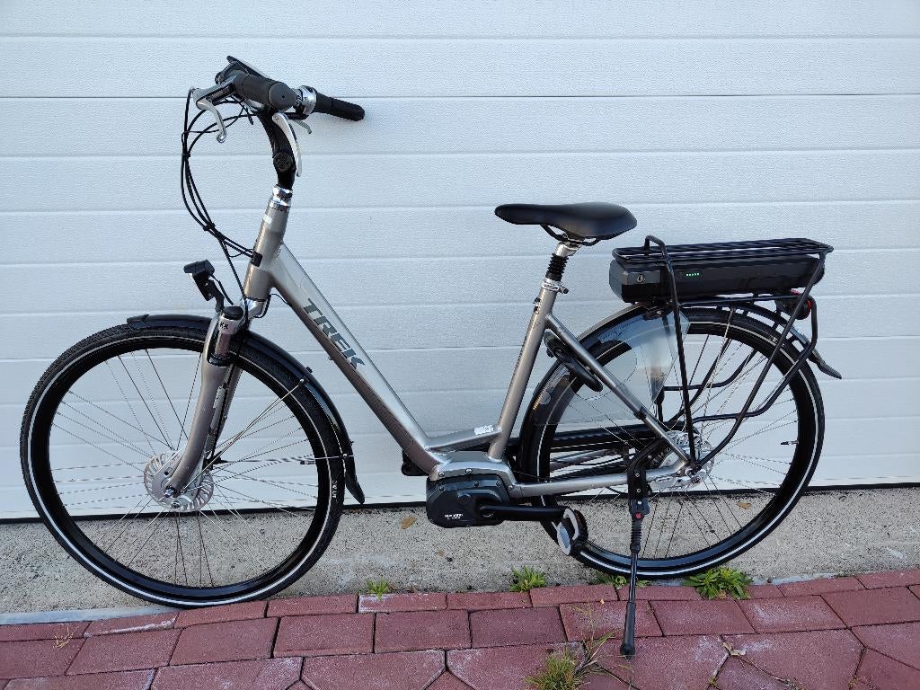 Elektrische Trek LM400,echt goede fiets,accu,middenmotor., Overige merken, Gebruikt, Ophalen of Verzenden, 47 tot 51 cm