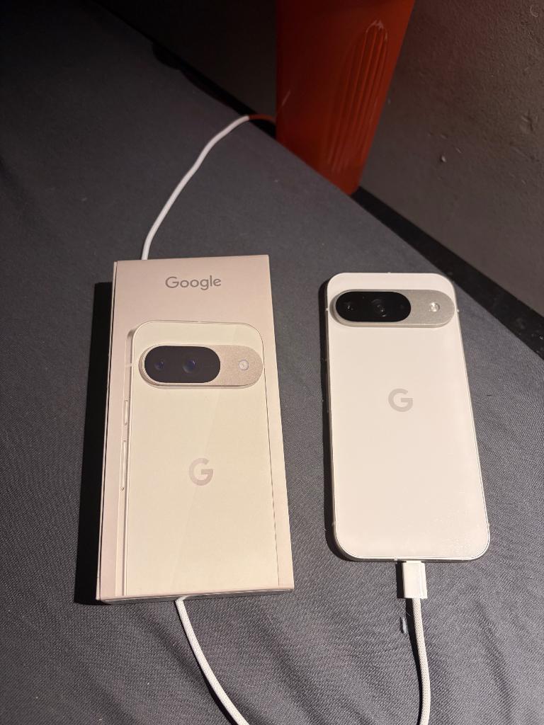 Google pixel 9 256 GB, Telecommunicatie, Mobiele telefoons | Apple iPhone, Overige modellen, Wit, Zo goed als nieuw, Zonder simlock