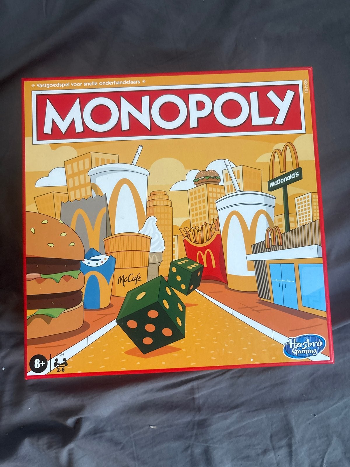 Monopoly McDonald's Editie - Zo goed als nieuw, Drie of vier spelers, Ophalen, Zo goed als nieuw
