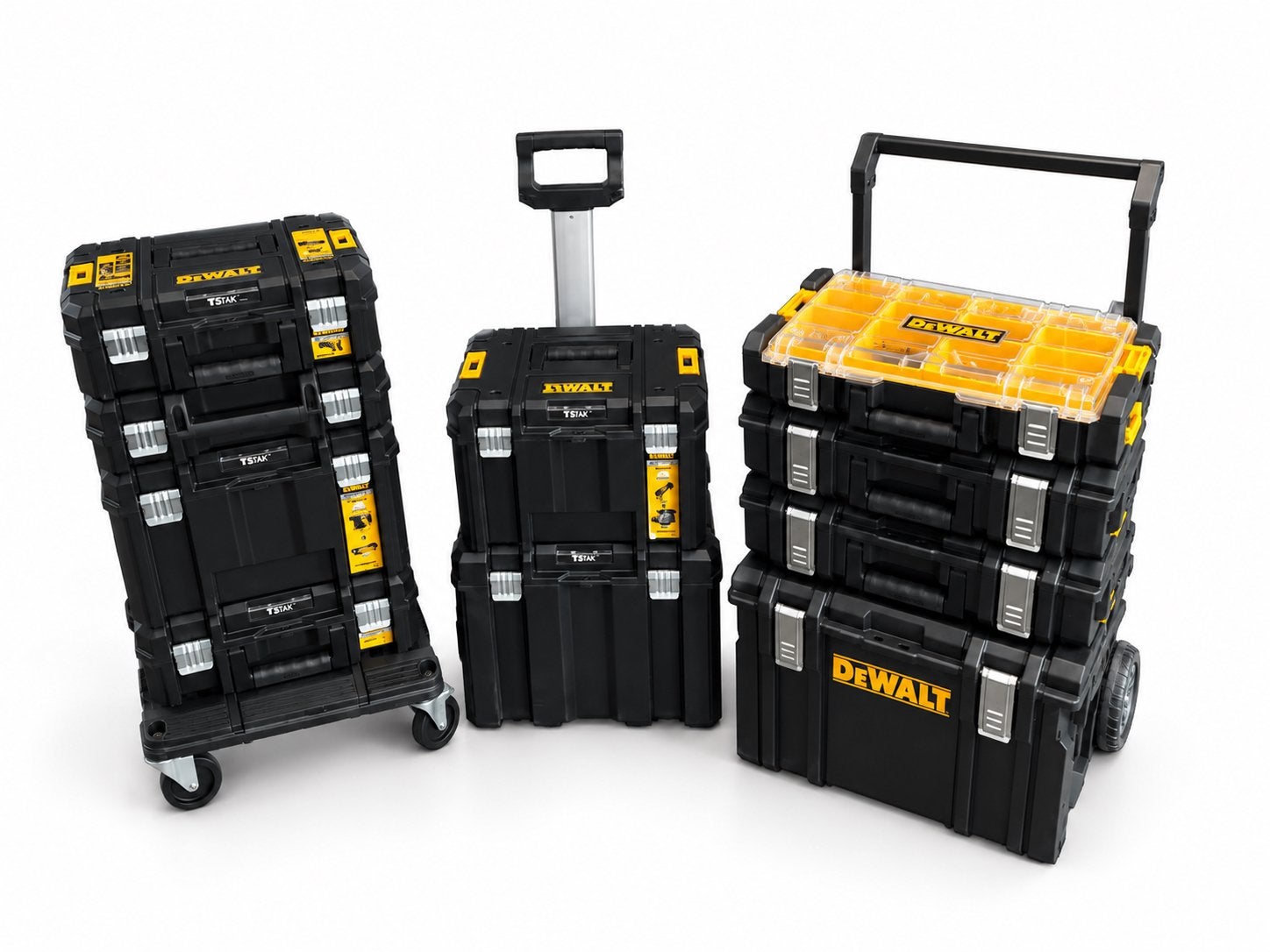 DeWalt complete set- Assortiment koffers- lege koffers, Ophalen of Verzenden, Zo goed als nieuw