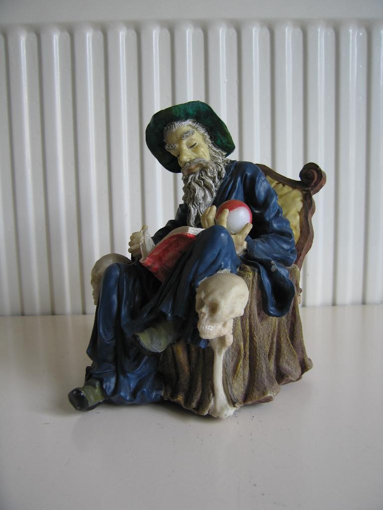 Beeld Halloween verhalen verteller, Ophalen of Verzenden, Gebruikt, Fantasy
