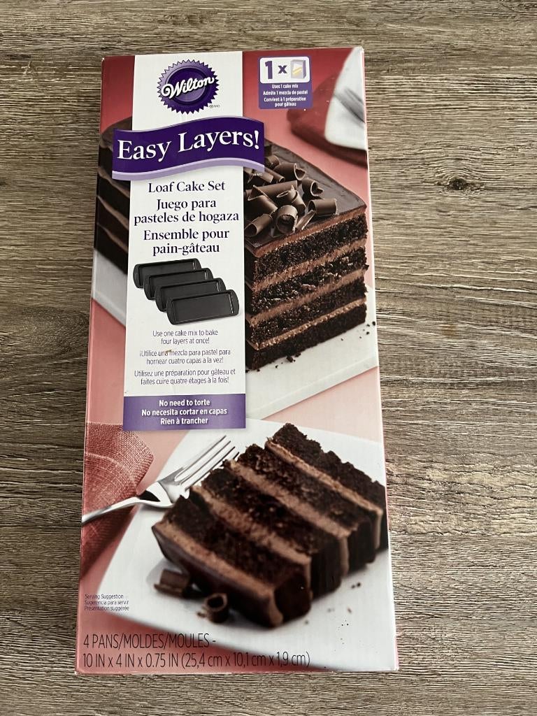 Wilton Easy Layers rechthoekig, Ophalen, Zo goed als nieuw, Taarten, Bakvorm
