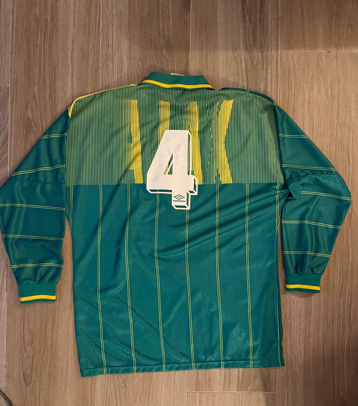 Ajax match worn Seedorf Jonk 1993 long sleeve, Sport en Fitness, Ophalen of Verzenden, Zo goed als nieuw, Shirt