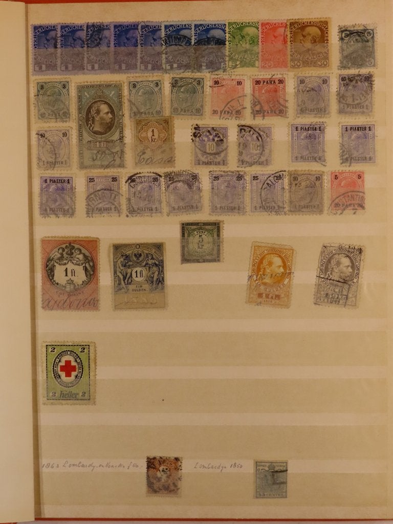 KLASSIEK OOSTENRIJK - INTERESSANT kavel - (J205), Ophalen of Verzenden, Buitenland