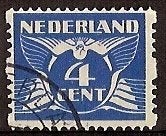 Nederland Roltanding 21 gestempeld 1926-27, Postzegels en Munten, Postzegels | Nederland, Ophalen of Verzenden, T/m 1940, Gestempeld