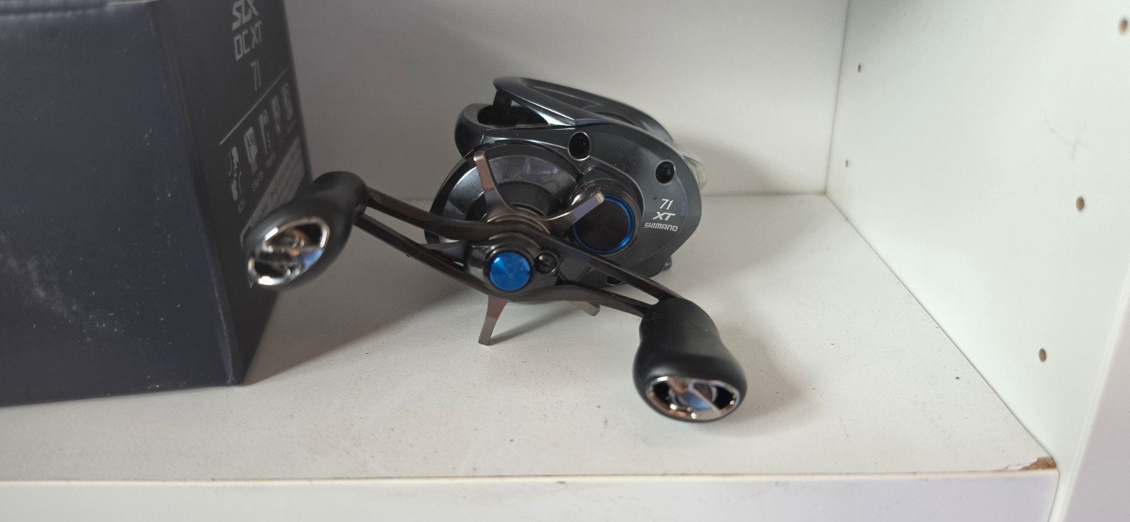 Shimano SLX DC XT 71, Ophalen of Verzenden, Zo goed als nieuw, Molen