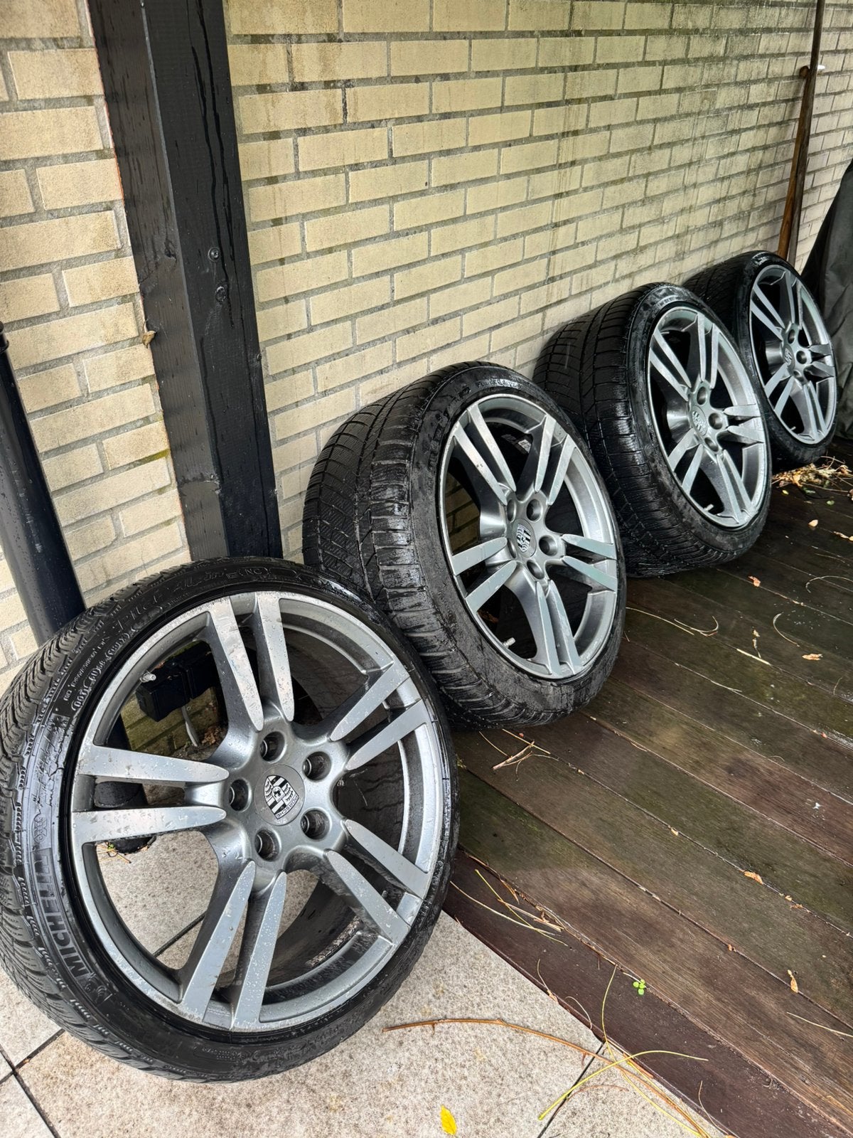 ** porsche velgen turbo 20 inch winterbanden **, Auto-onderdelen, Banden en Velgen, Ophalen, Banden en Velgen, Winterbanden, 20 inch