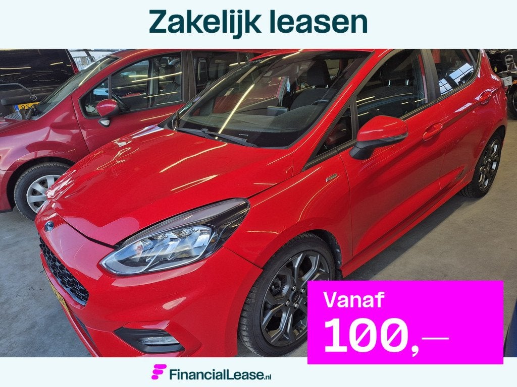Ford Fiesta 1.0 EcoBoost ST-Line voorschade rijdbaar, Voorwielaandrijving, Gebruikt, Origineel Nederlands, Bedrijf