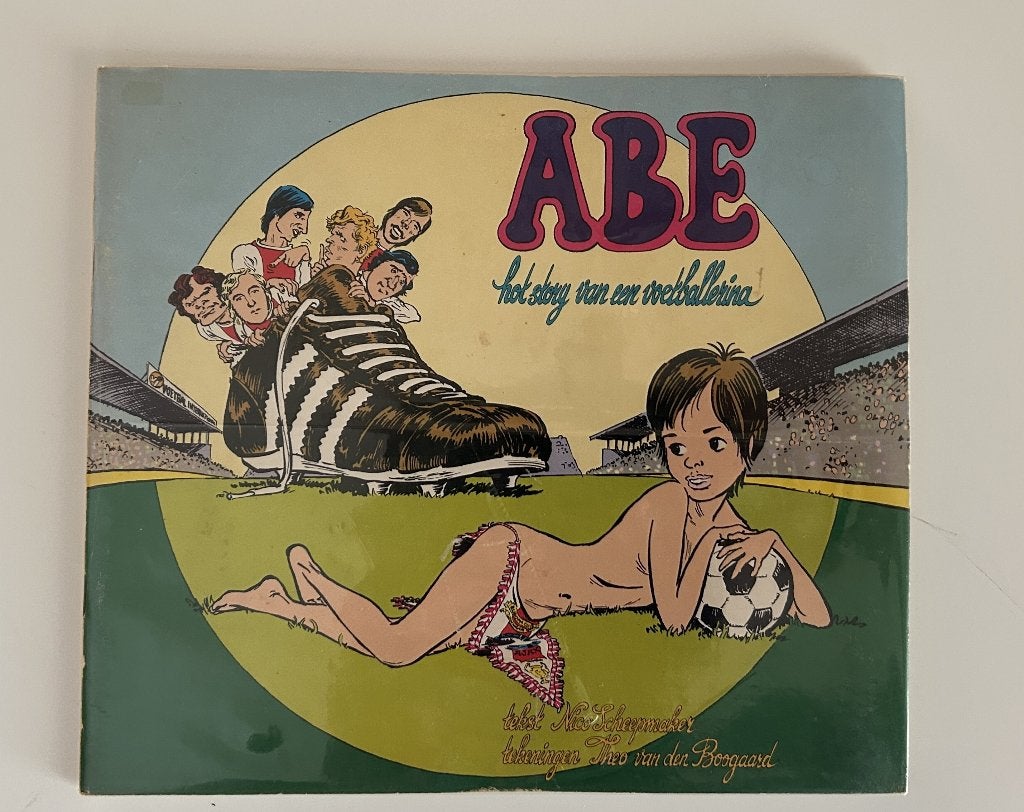 ABE Hot Story van een Voetballerina (1973), Ophalen of Verzenden, Gebruikt, Overige binnenlandse clubs, Boek of Tijdschrift