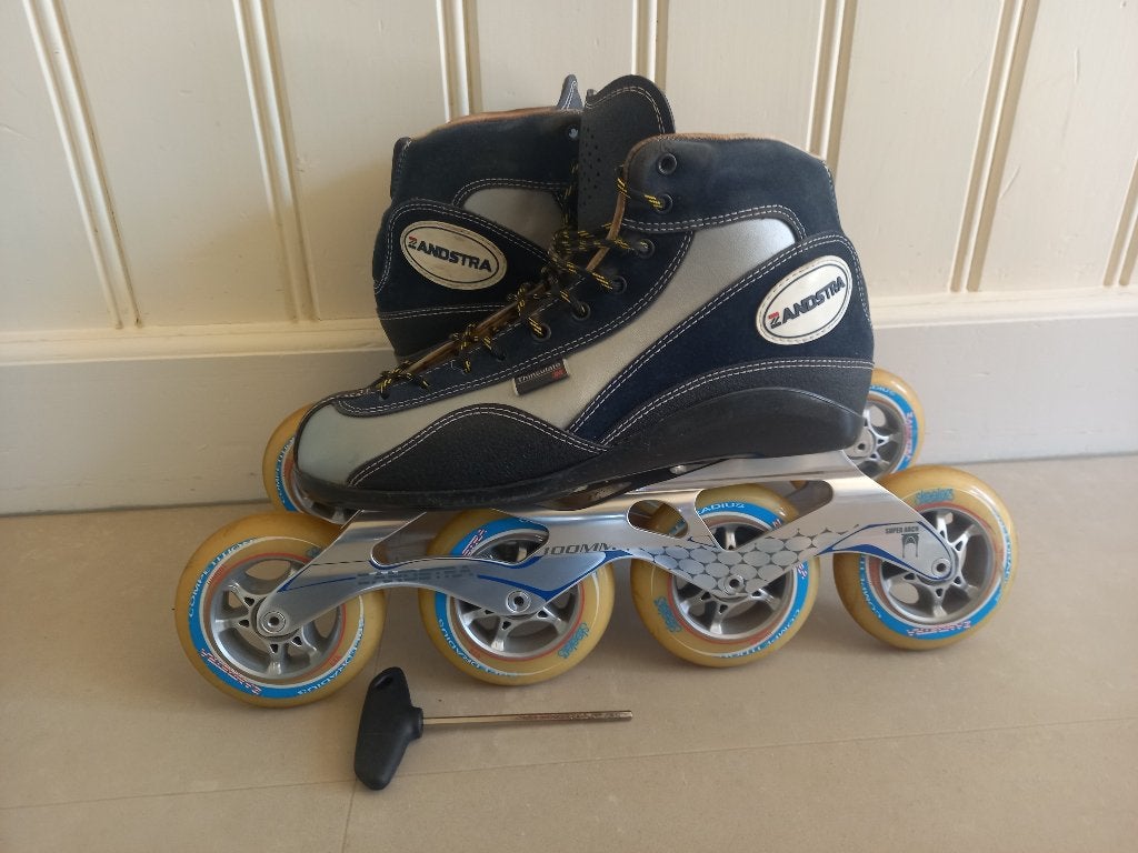 Zandstra skeelers maat 42 100mm + Ballangrud klapschaatsen, Overige merken, Heren, Ophalen of Verzenden, Zo goed als nieuw