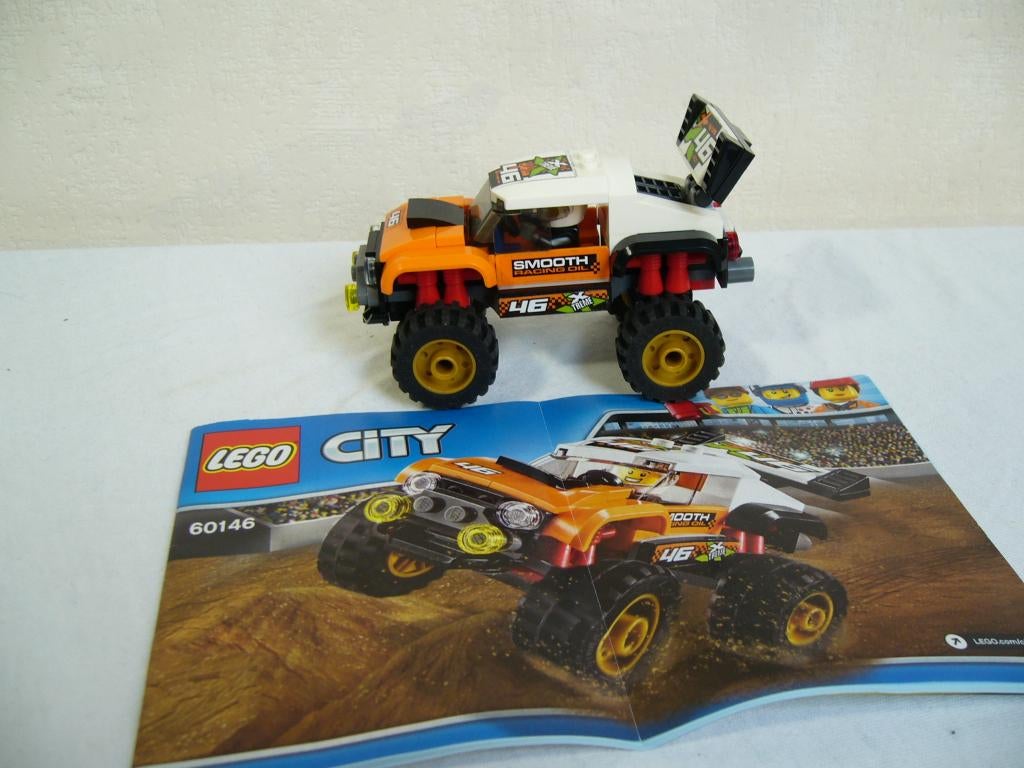 Lego City 60146 Stunt Truck, Ophalen of Verzenden, Complete set, City, Gebruikt