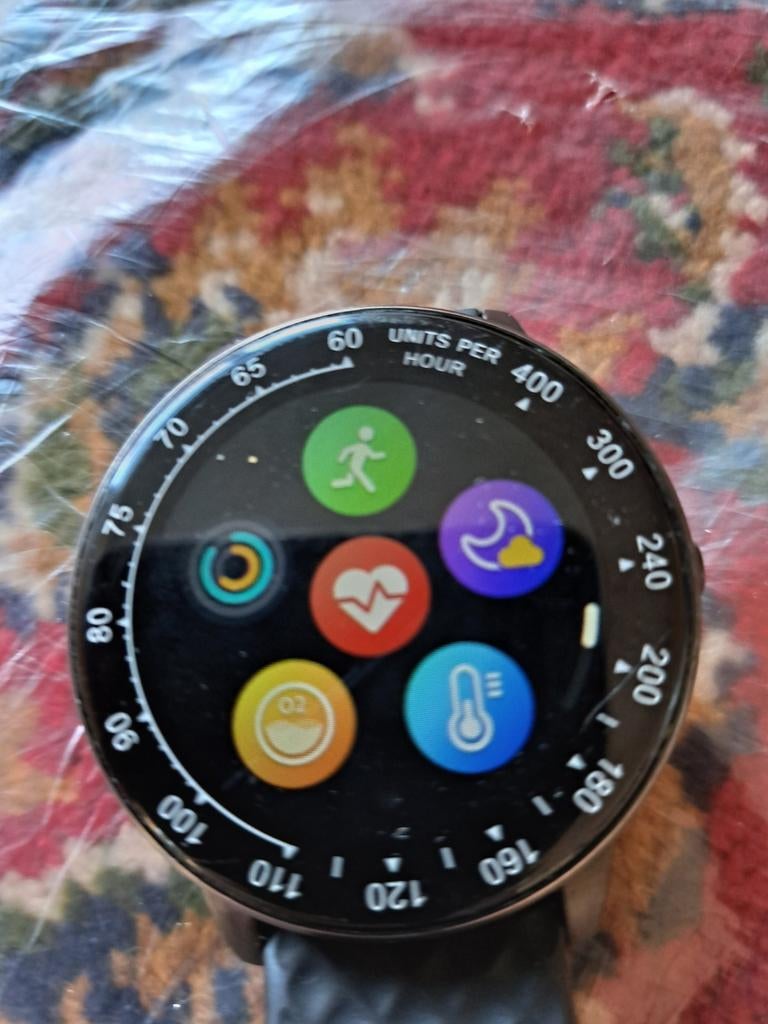 Z.g.a.n smartwatch, Ophalen of Verzenden, Zwart, Android
