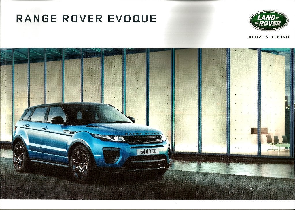 Range Rover  Evoque incl cabrio folder, Boeken, Ophalen of Verzenden, Gelezen, Overige merken