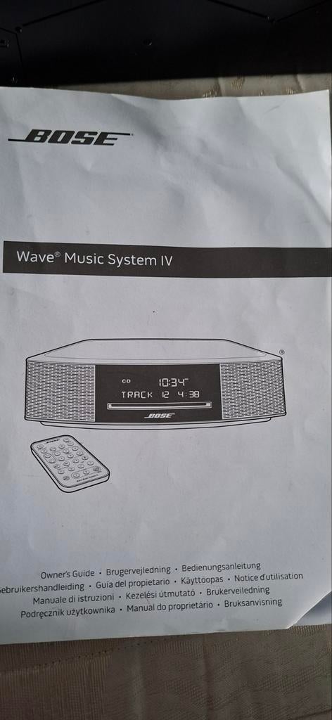 Bose Wave Music System IV - Compacte Hifi-set, Overige merken, Gebruikt, Tuner of Radio, Ophalen of Verzenden