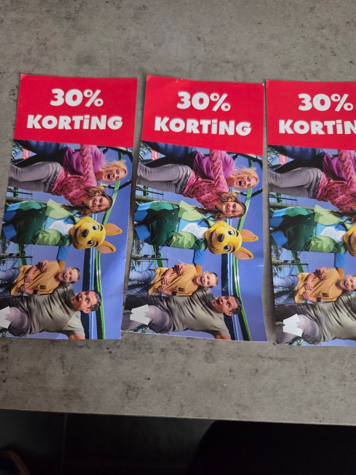 Kortings kaarten walibi Holland