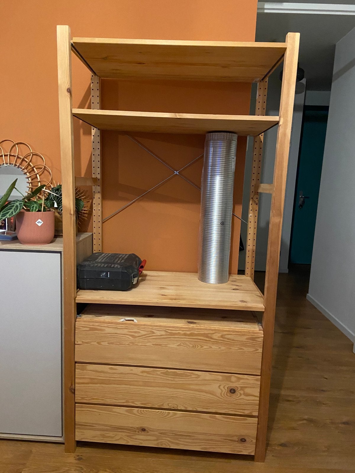 IVAR stellingskast, Huis en Inrichting, Ophalen, Zo goed als nieuw
