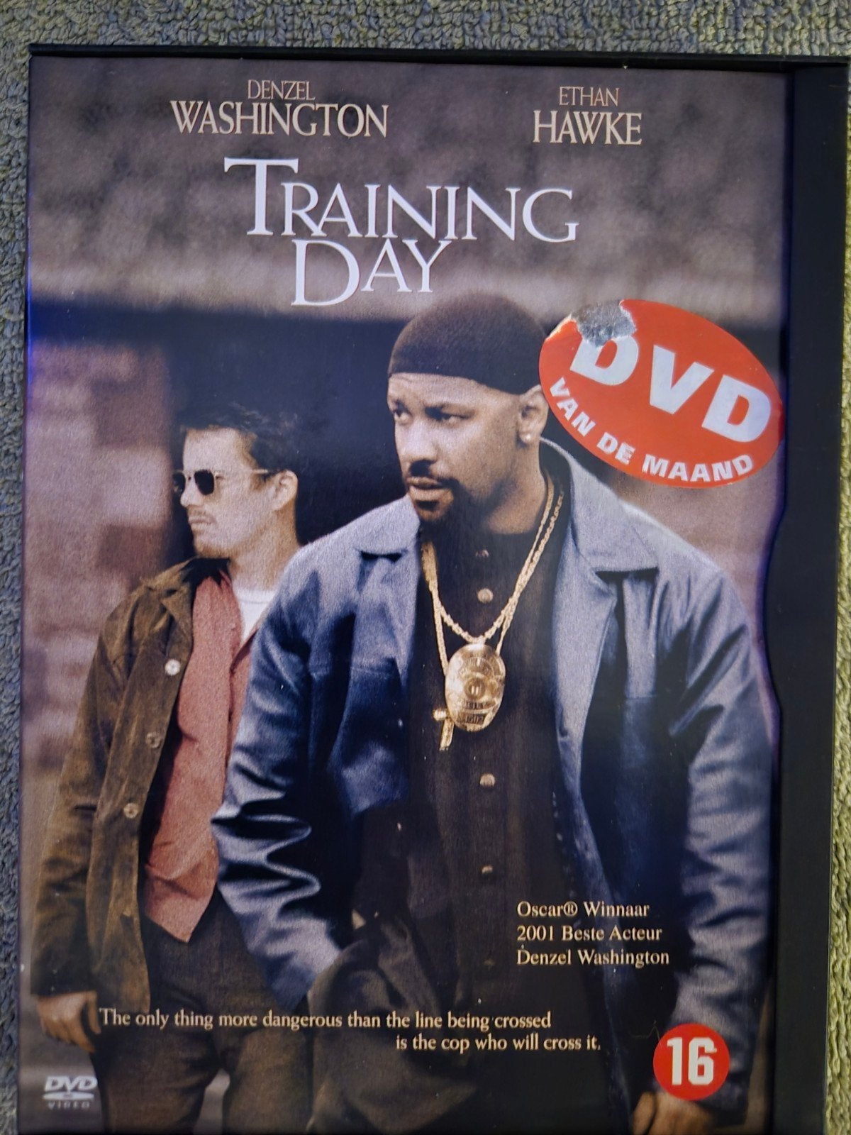 Training Day DVD - Actiethriller met Denzel Washington, Vanaf 16 jaar, Ophalen of Verzenden, Zo goed als nieuw, Actiethriller
